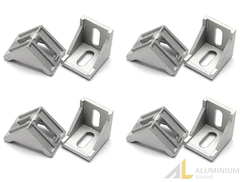 +پروفیل ریل آلومینیومی درب کشویی مدل R-200